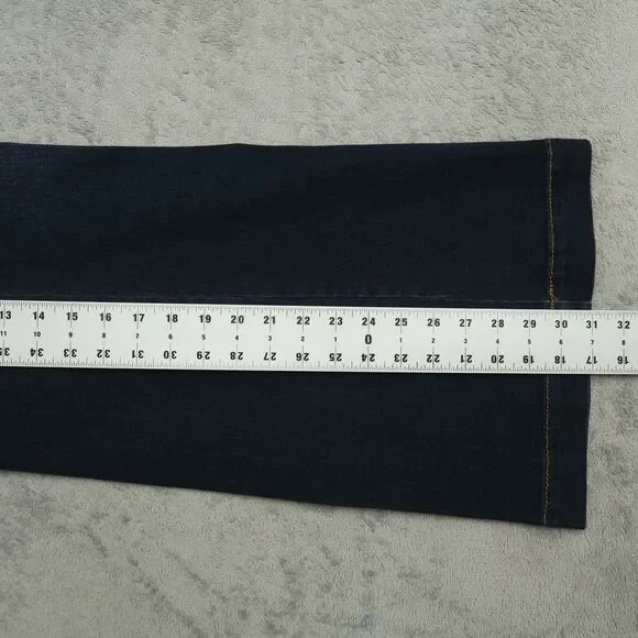 Gloria Vanderbilt Jeans Women's 12 High-Rise Trouser Flared Leg 31" Inseam NWT - Picture 4 of 16